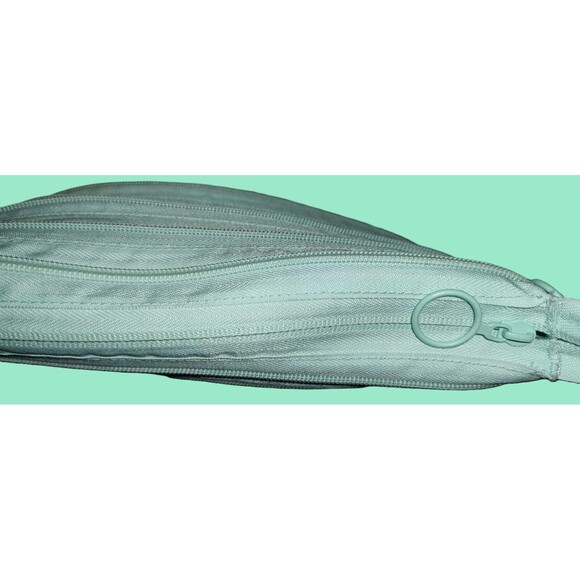 Women's Mint Green Zipit Handbag - Picture 4 of 5